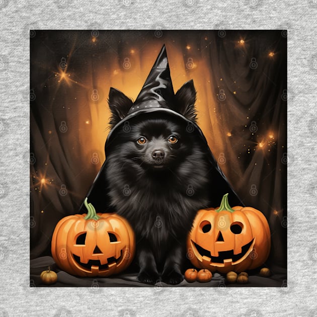 Schipperke Halloween by NatashaCuteShop